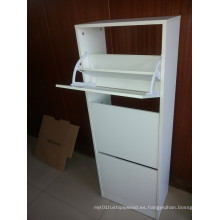 Pb Melamine Shoe Rack para dormitorio